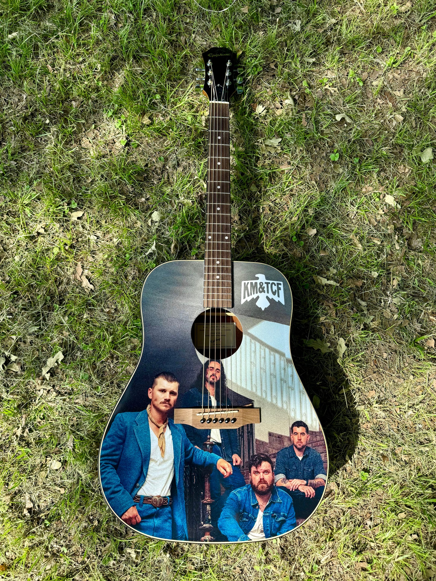 Autographed KMTCF Acoustic Guitar