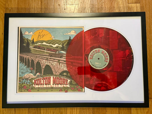 Framed Autographed Vinyl Record (A Place That I Call Home)